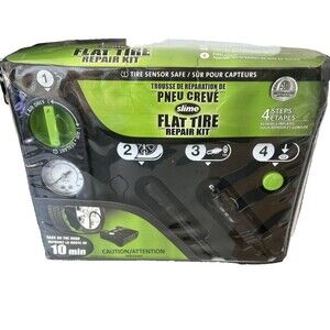 Slime Digital Emergency Flat Tire Repair Kit - Model 50133 12V Inflator NEW